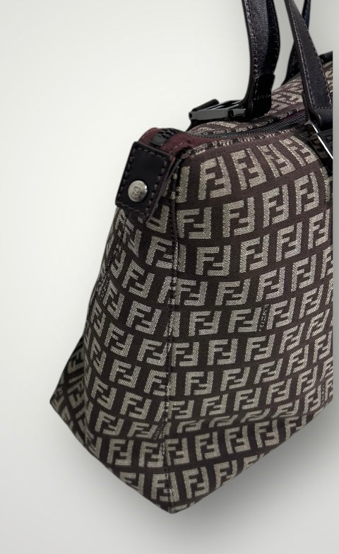 Vintage Fendi Zucca Tote Bag