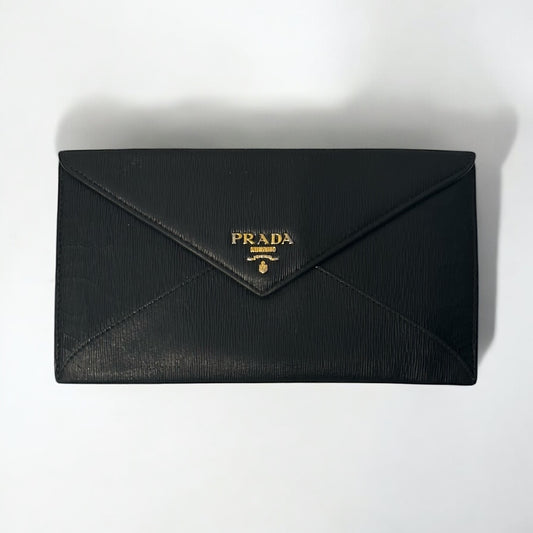Prada Vitello move envelope wallet