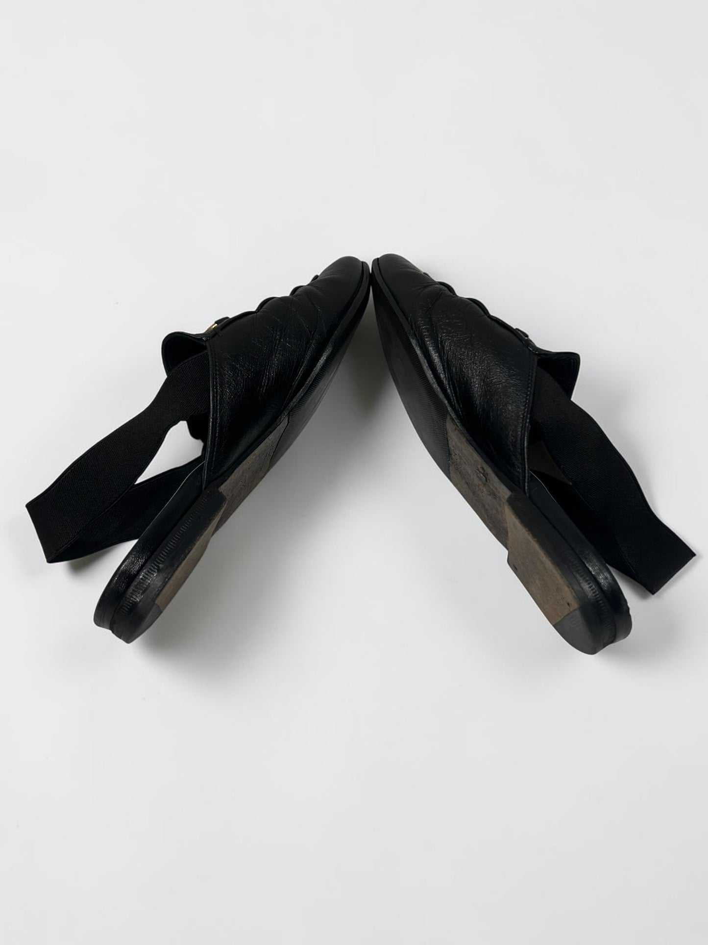 Gucci Horsebit Leather Slingback Loafers