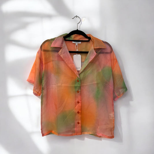 Bolongaro Trevor Tie Dye Sheer shirt