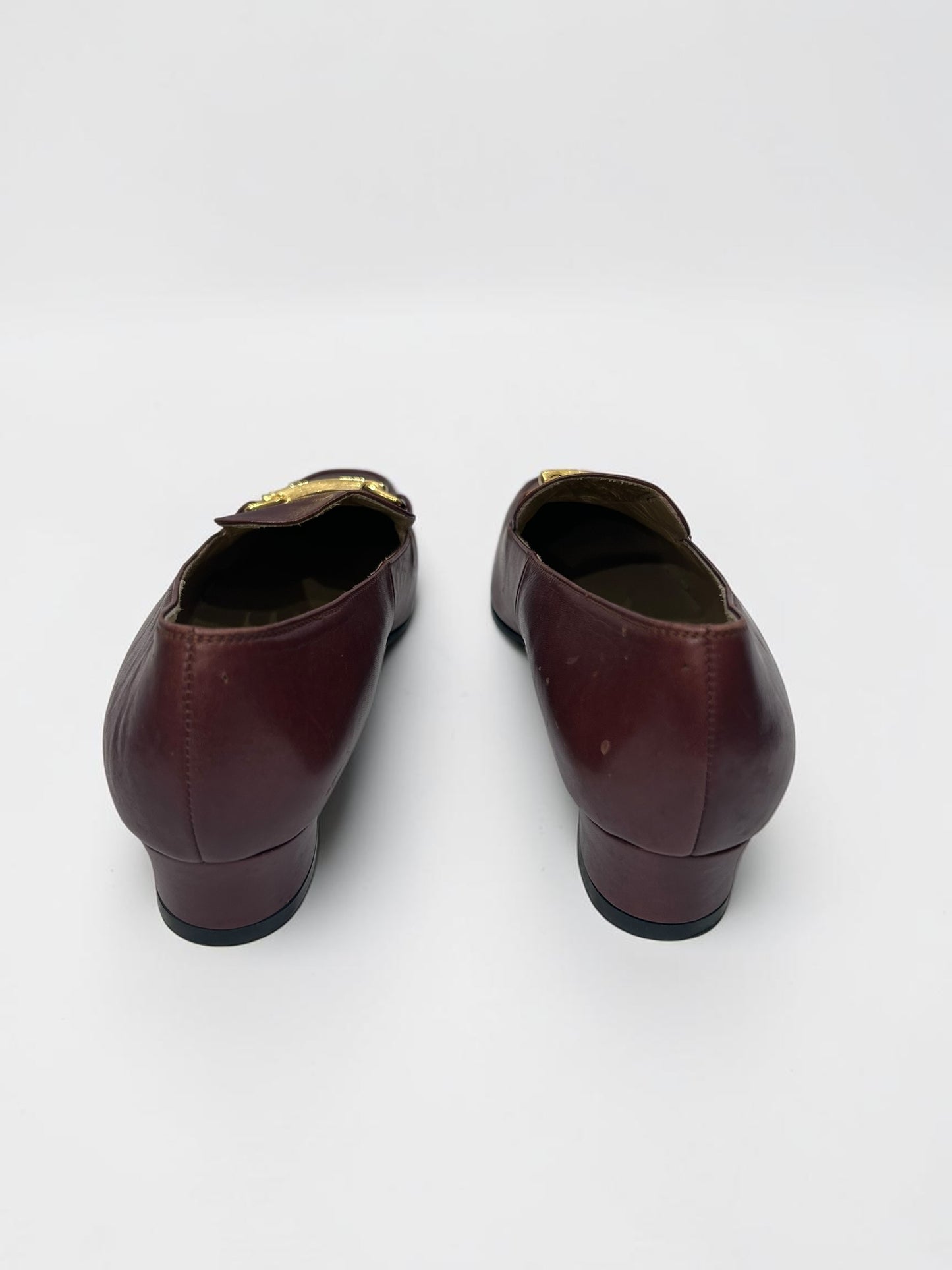 Vintage Yves Saint Laurent Vintage Leather Loafers|90s