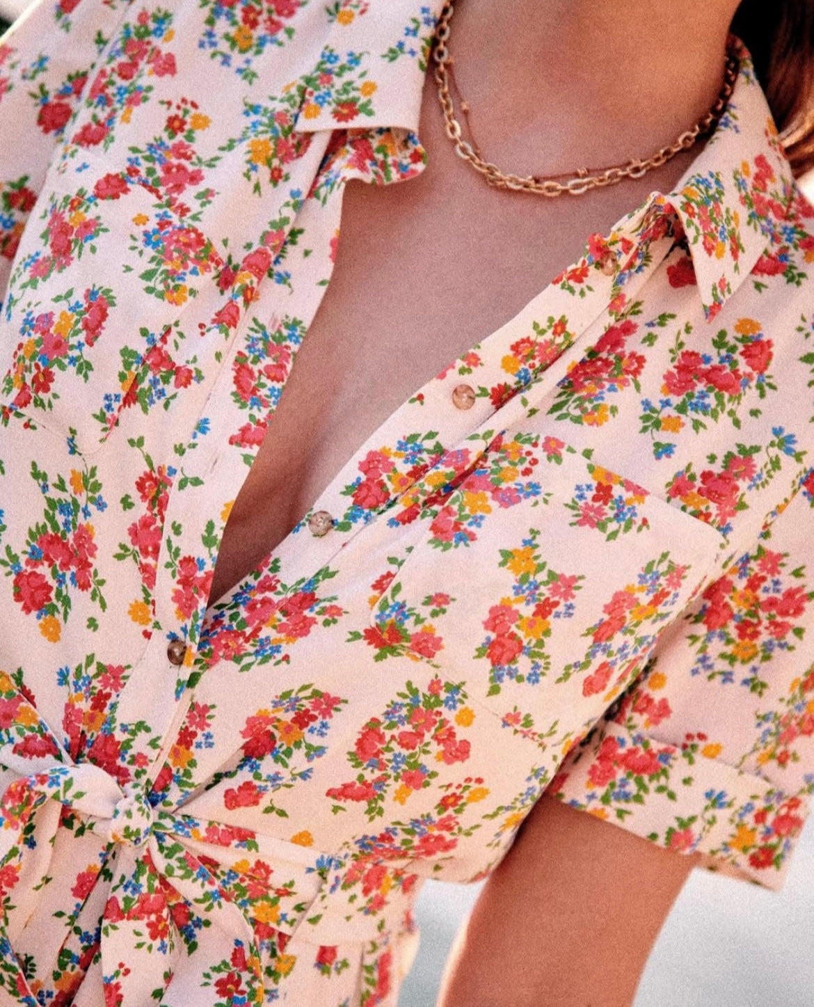 Sézane Adele shirt midi dress
