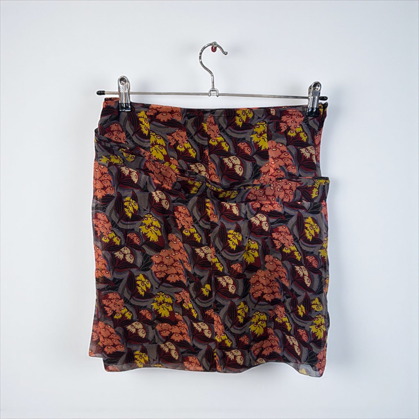 Y2K John Galliano Silk Mini Skirt
