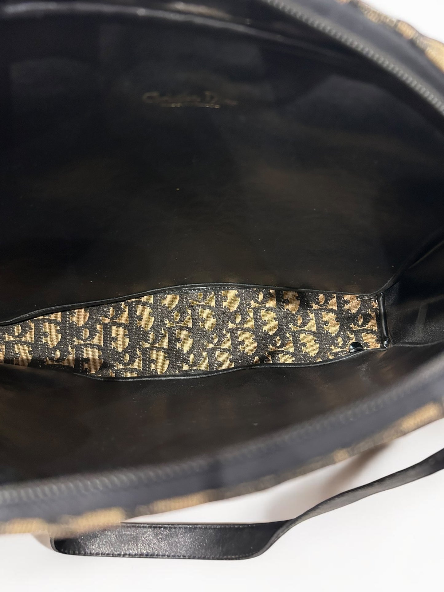 Vintage Christian Dior Monogram Shoulder Bag |Late 1990s