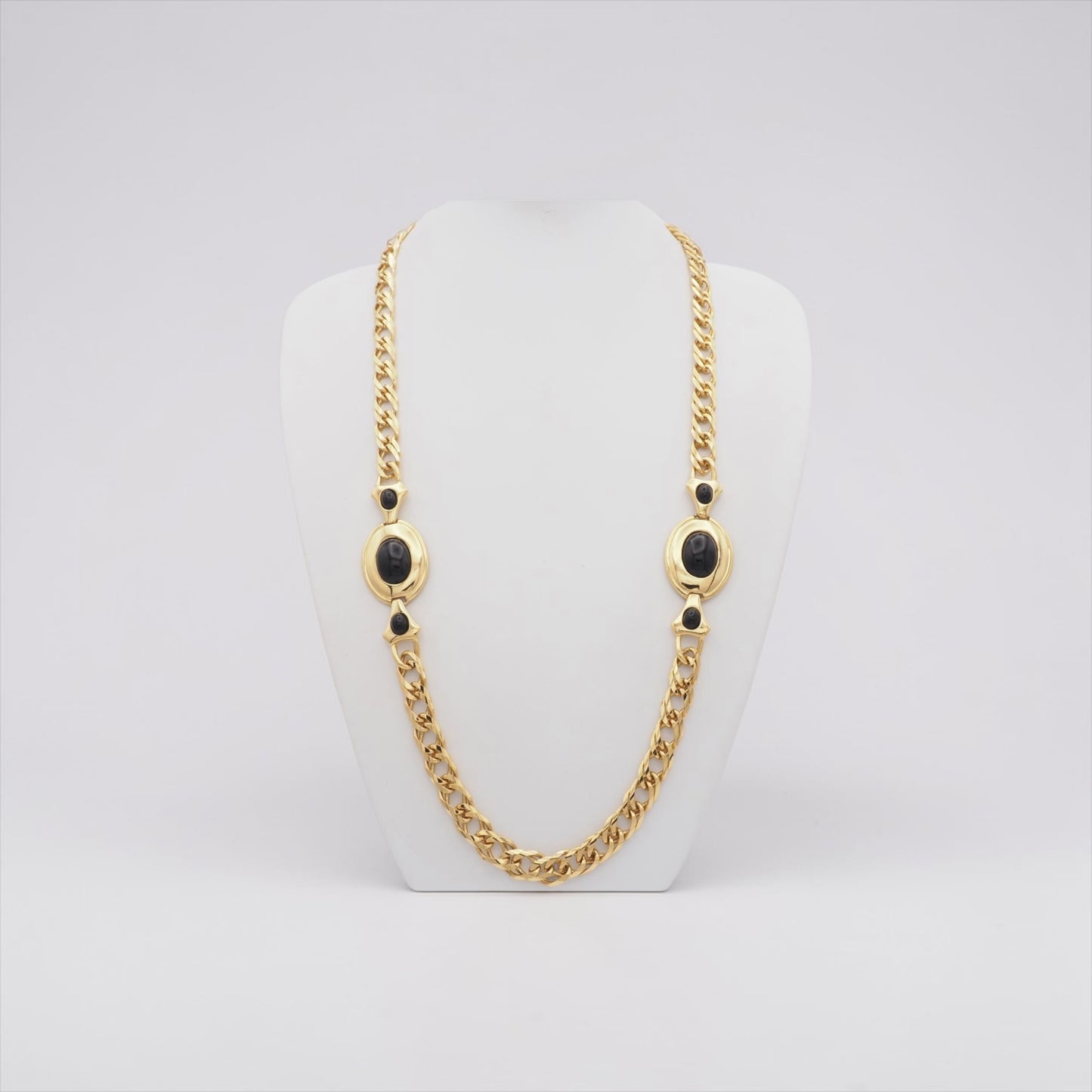 Vintage Napiere Gold Plated Chain Necklace/ Belt