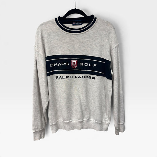 Vintage Chaps Golf Ralph Lauren Cotton Sweatshirt | 1990s