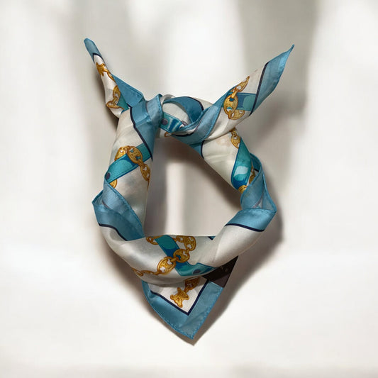 Vintage Celine Silk Handkerchief