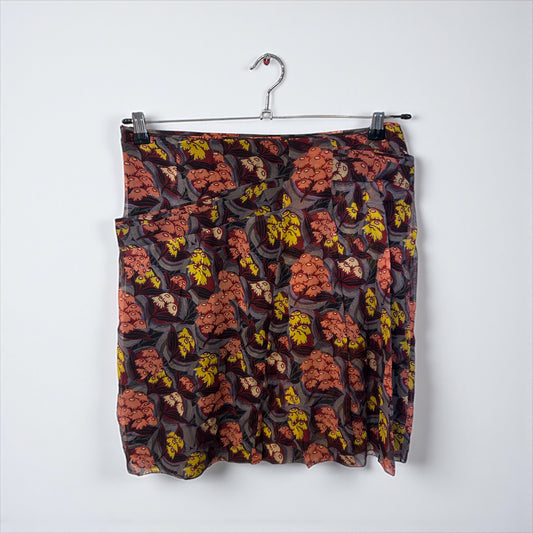 Y2K John Galliano Silk Mini Skirt