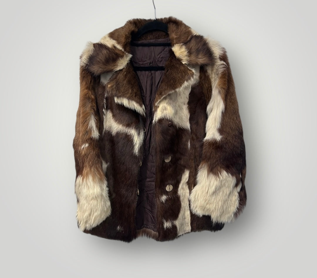 Vintage Natural Fur Coat – 1970