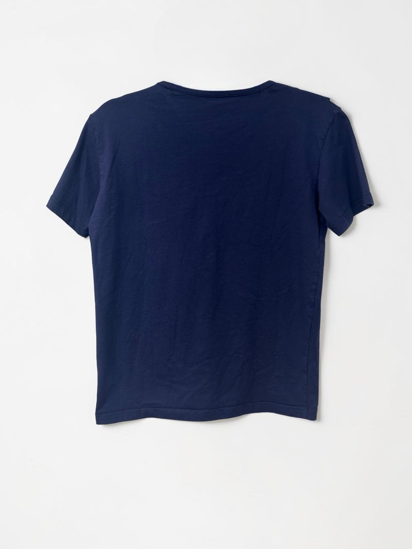 Miu Miu Ruffle Trim Cotton Tee | Early 2000s