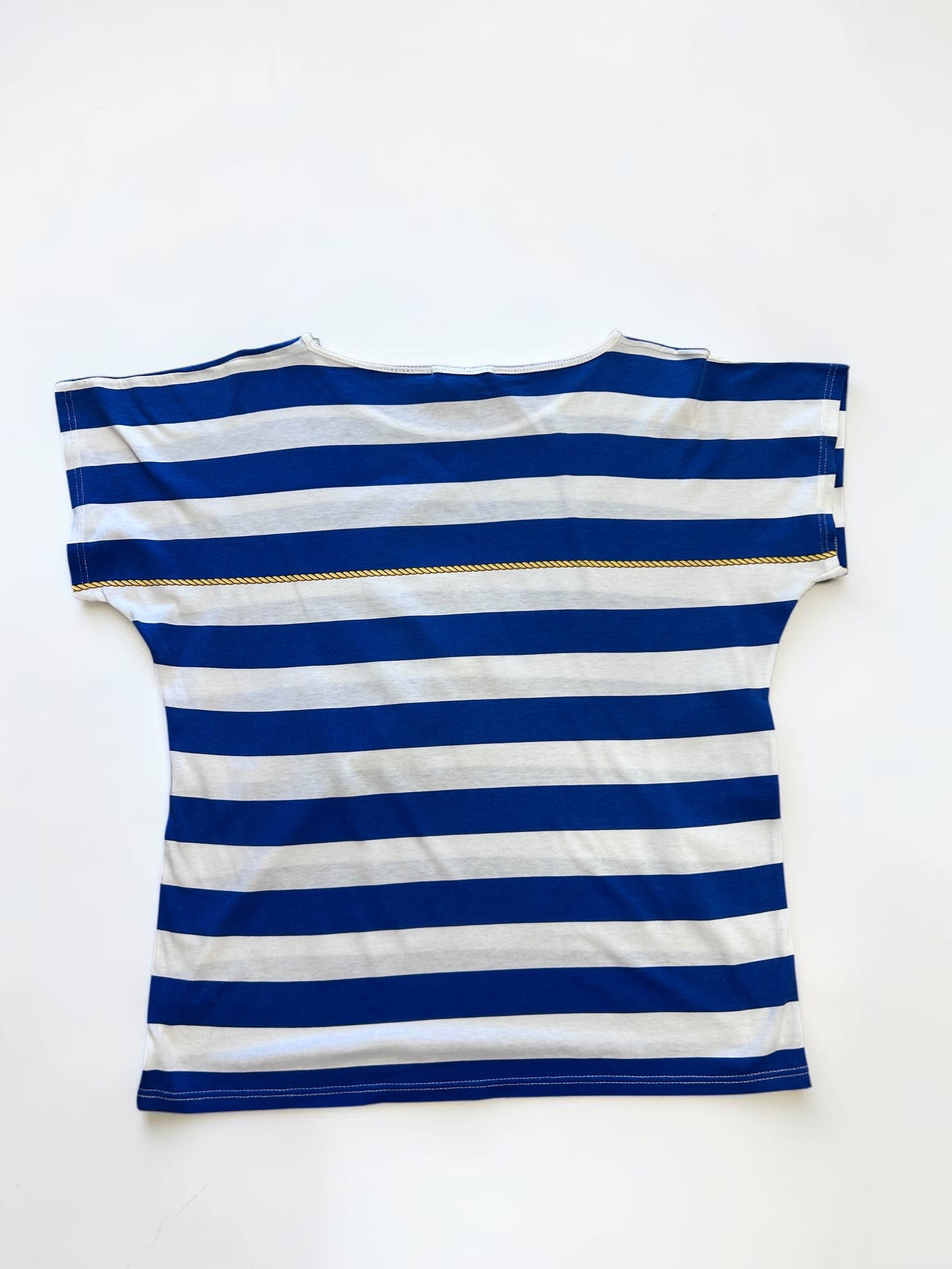 Vintage Rare Gucci Nautical Stripe Logo Top | 1980s