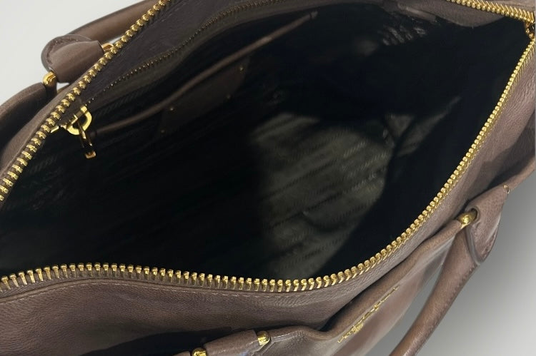 Prada Vitello Leather Bag