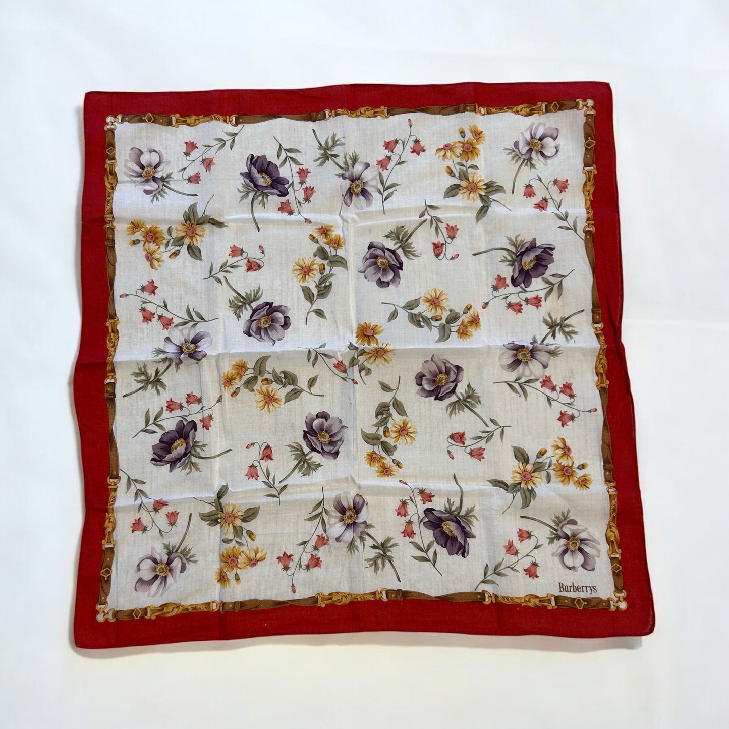 Vintage Burberry Handkerchief