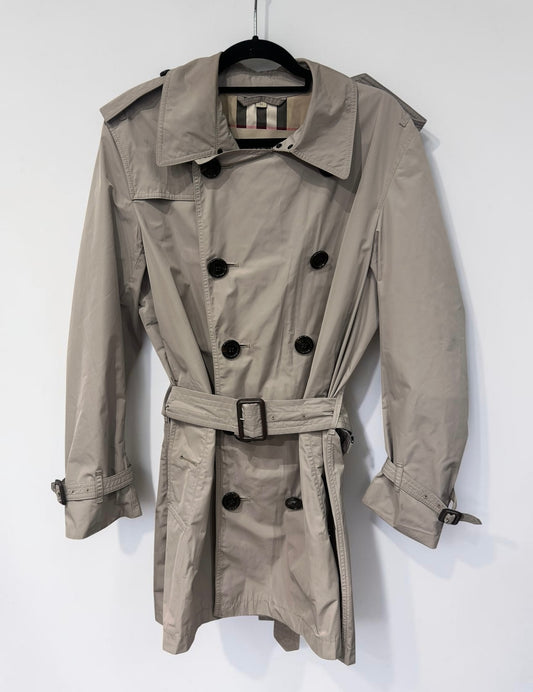 Vintage Burberry Brit Classic Beige Trench Coat| 2000s
