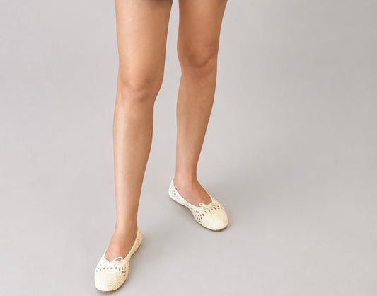 Polo Ralph Lauren Crochet Ballet Flats |2010