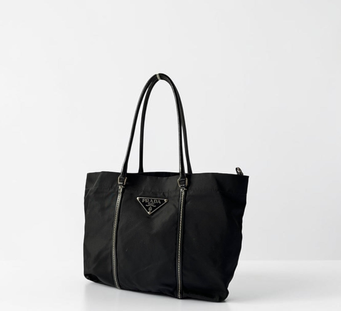 Vintage Prada Nylon Tote Bag|Late 1990s