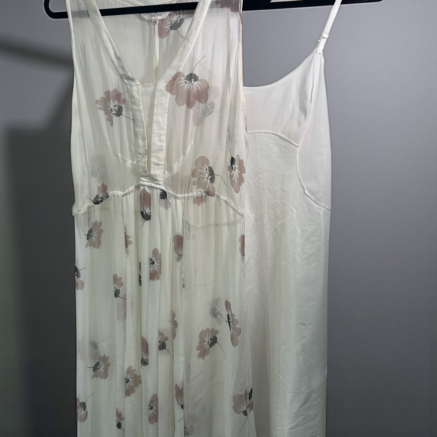 Noa Noa Sheer Floral Dress