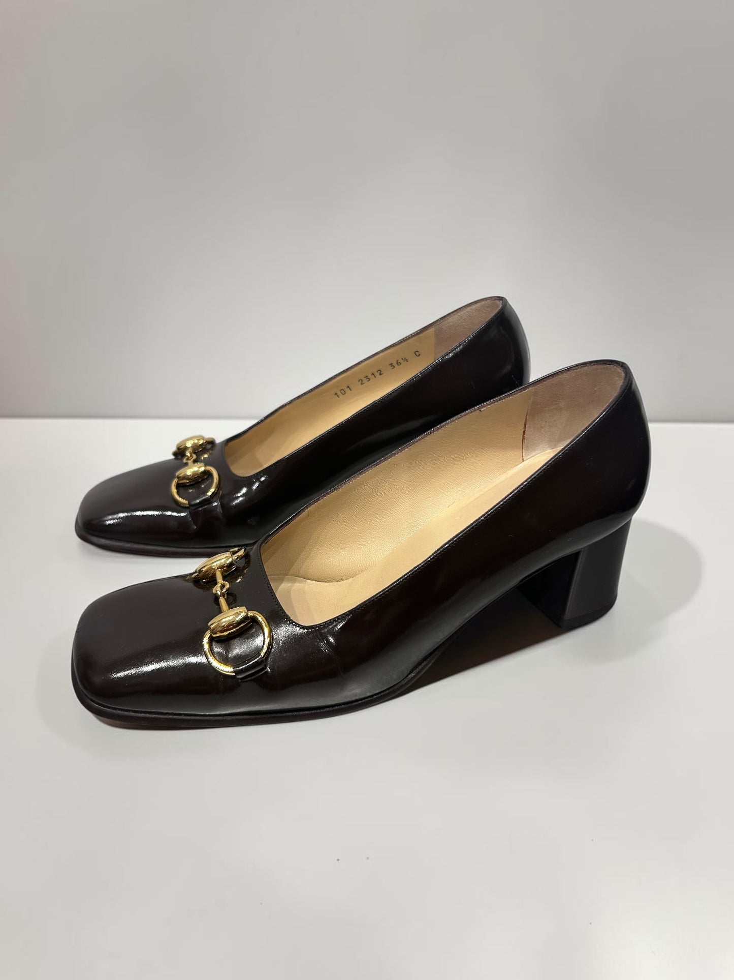 Vintage Gucci Horsebit Leather Pumps| 1990s, Tom Ford Era
