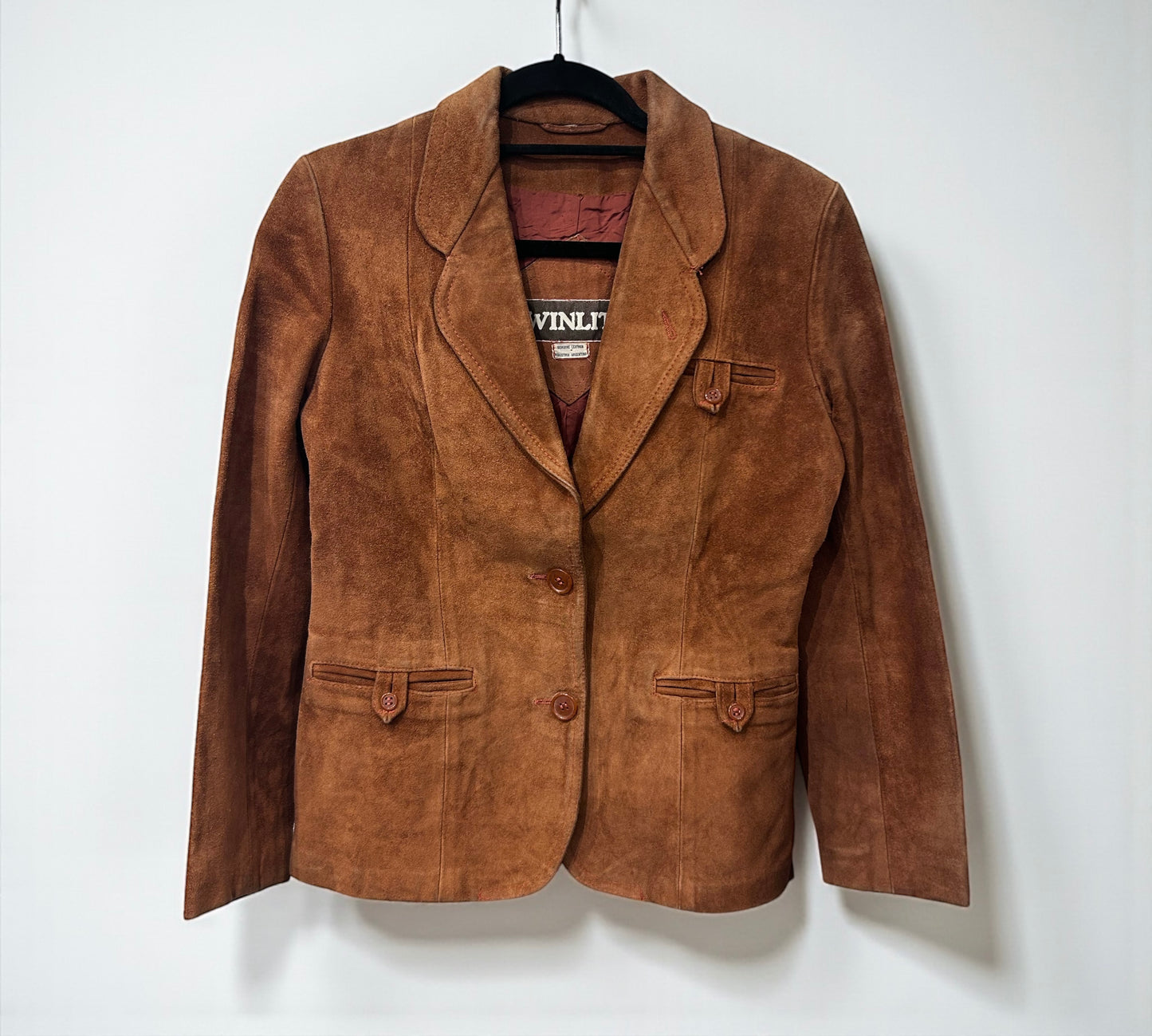 1970s Winlit Suede Blazer