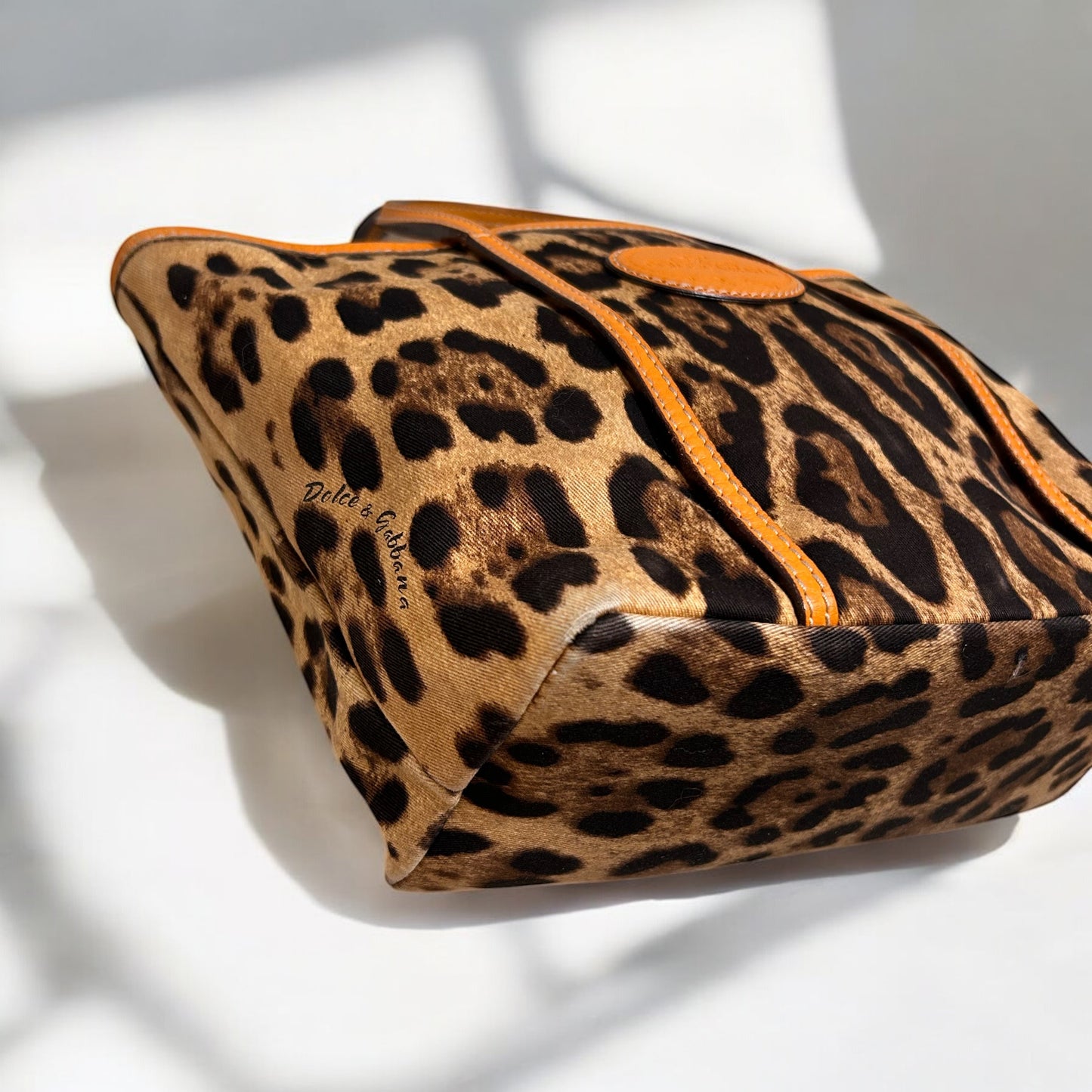 Vintage D&G Leopard Tote bag