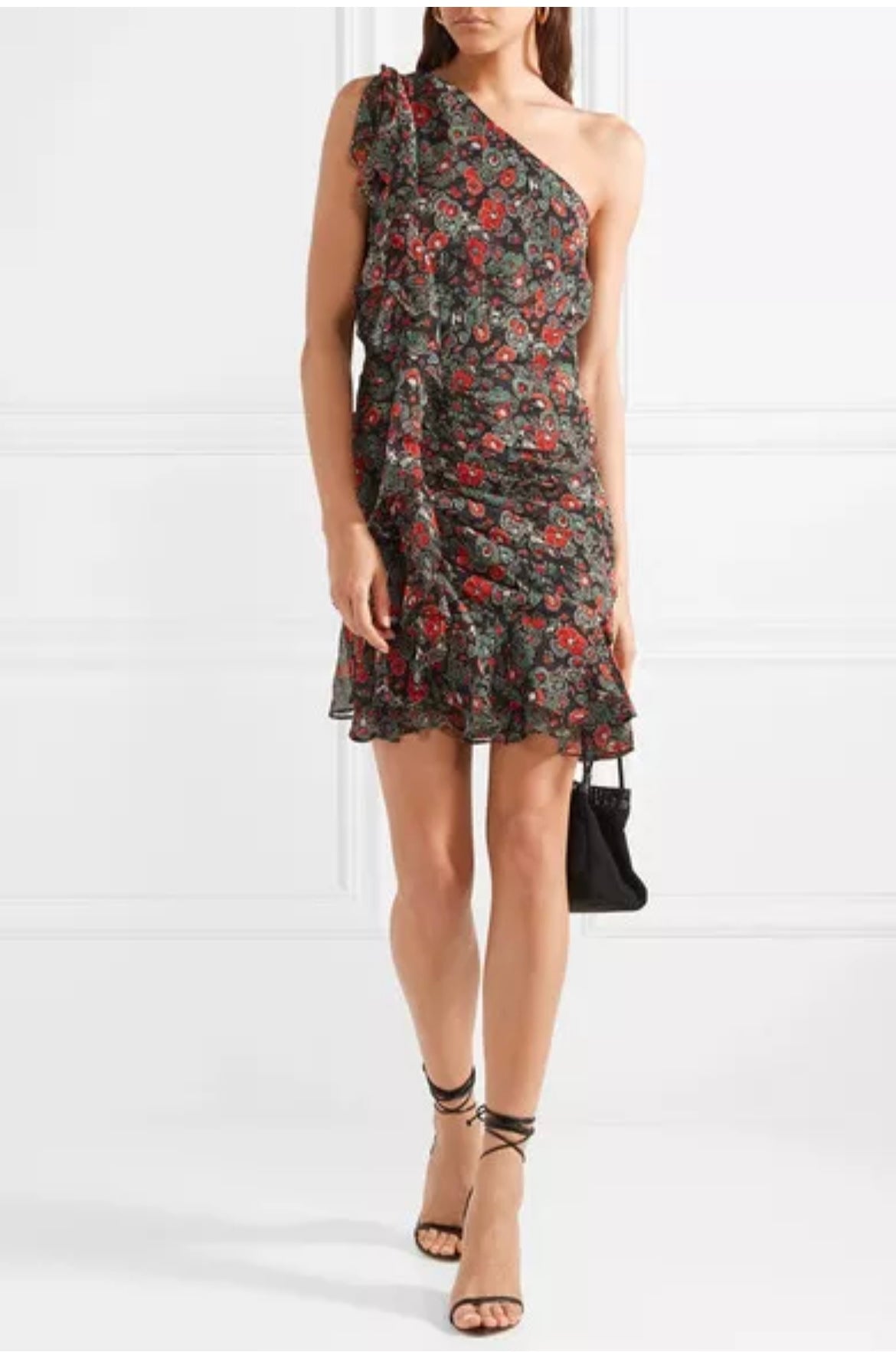 Veronica Beard One Shouldn’t Mini Dress