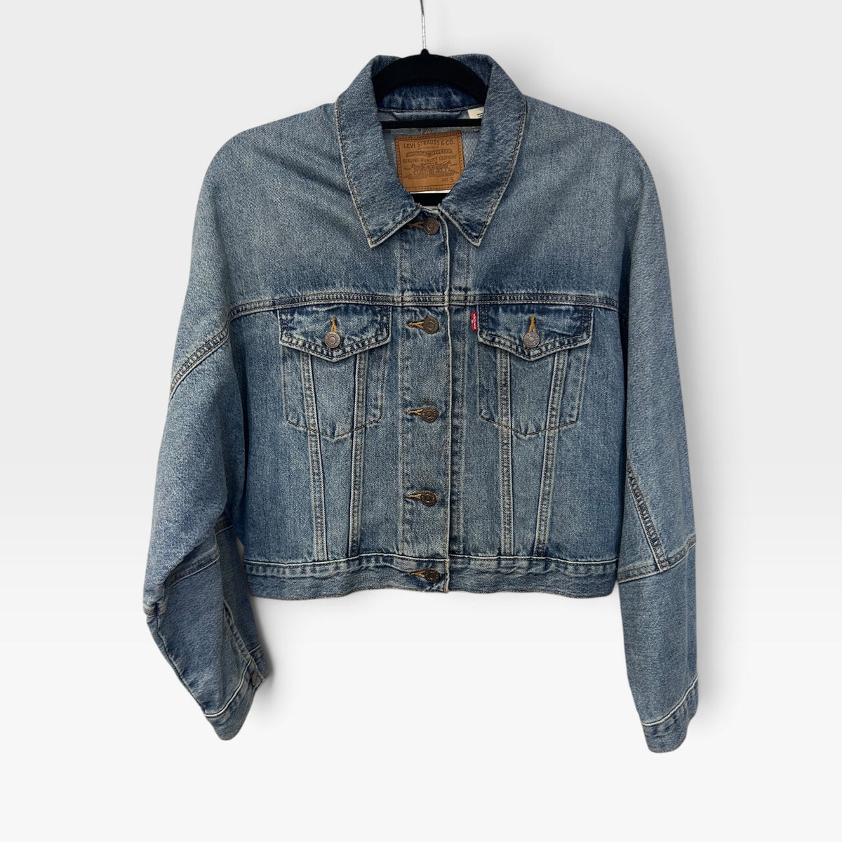 Levi’s Cropped Denim Jacket