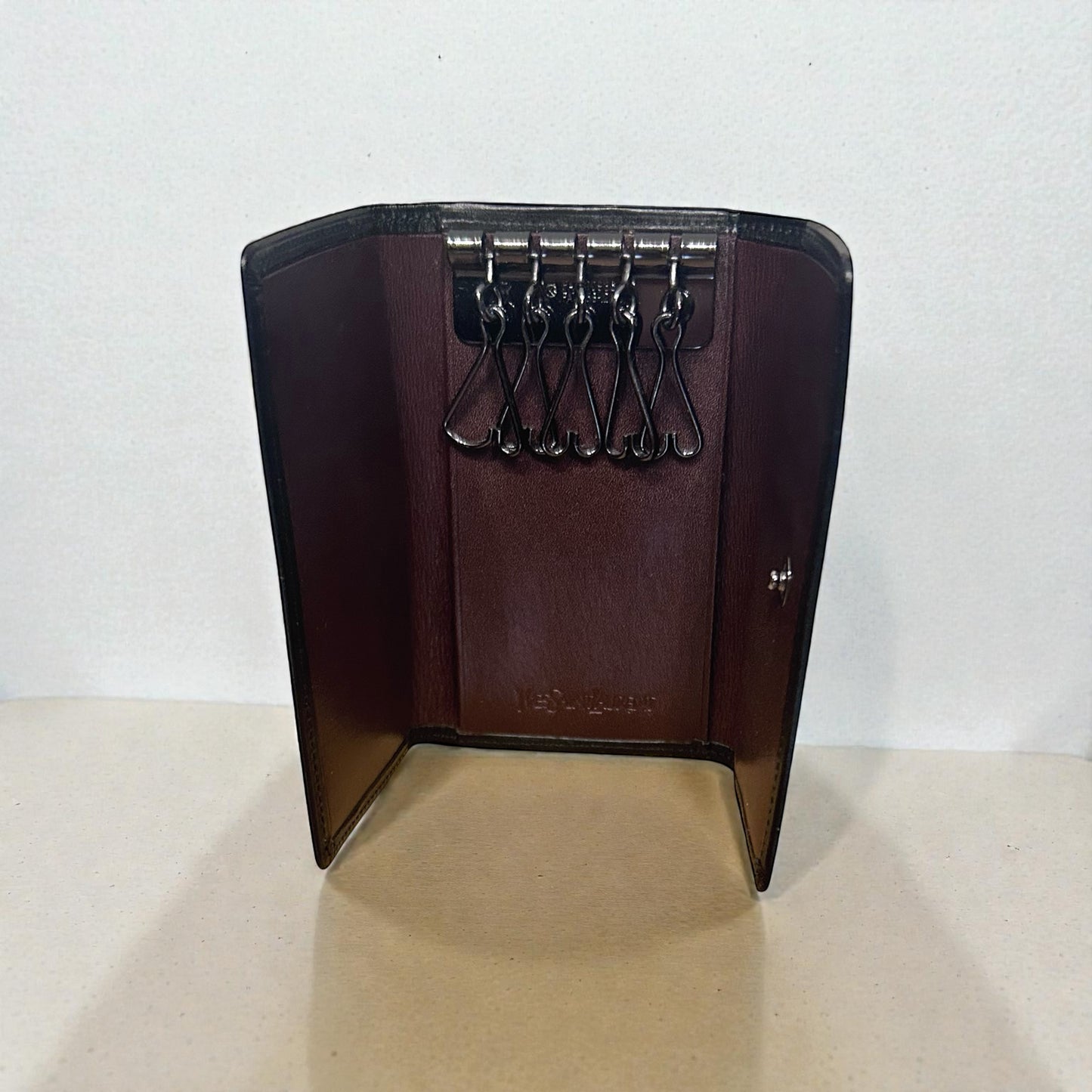 Vintage Yves Saint Laurent Leather Key Case