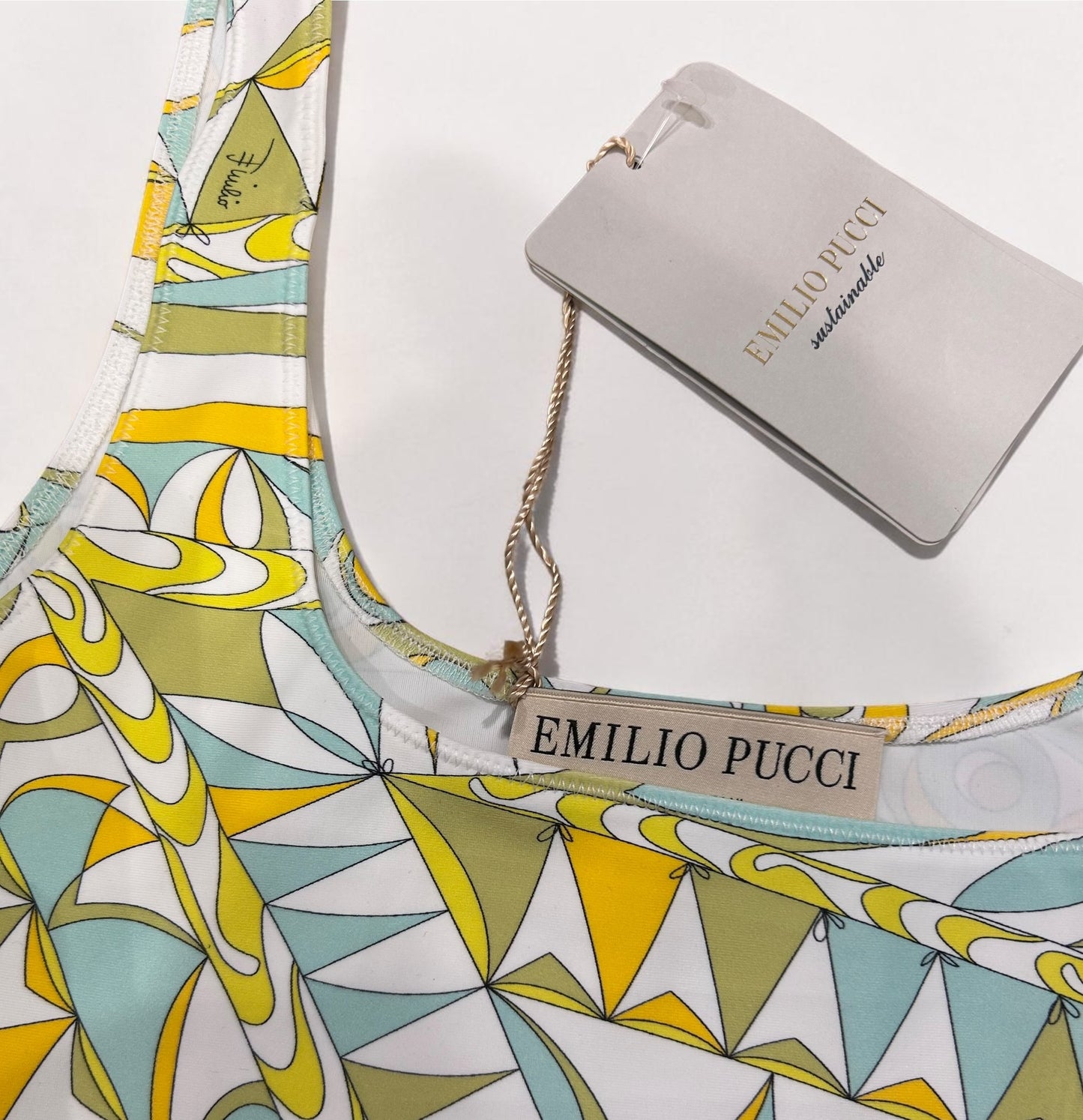 Emilio Pucci Printed Crop Top