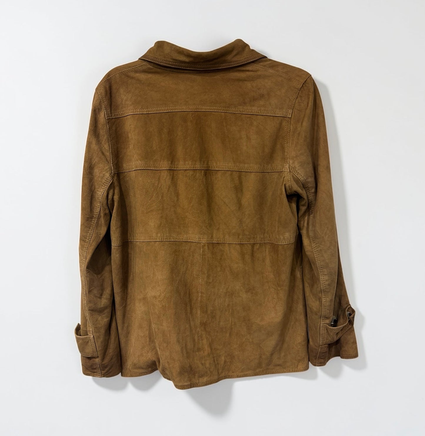 Vintage Camel Suede Jacket |Late 90s