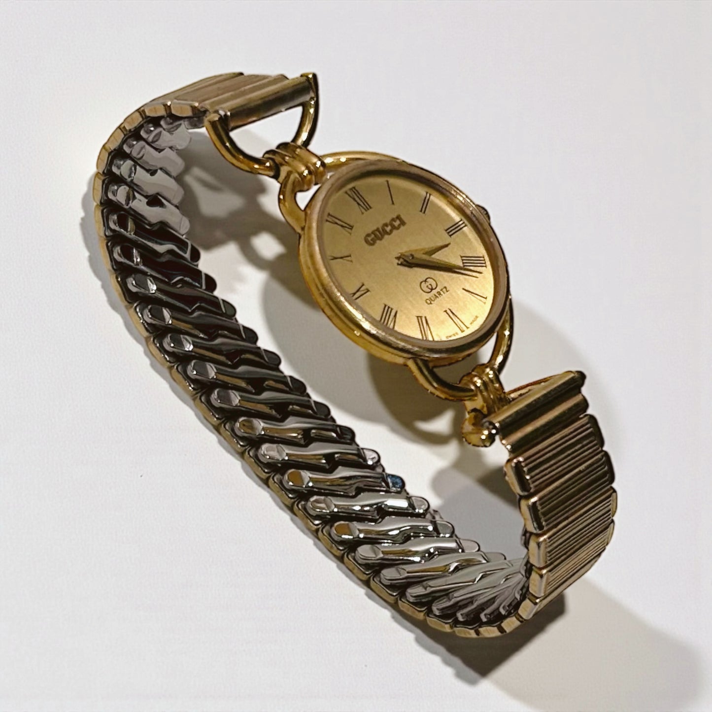 Vintage Gucci Two-Tone Quartz Watch