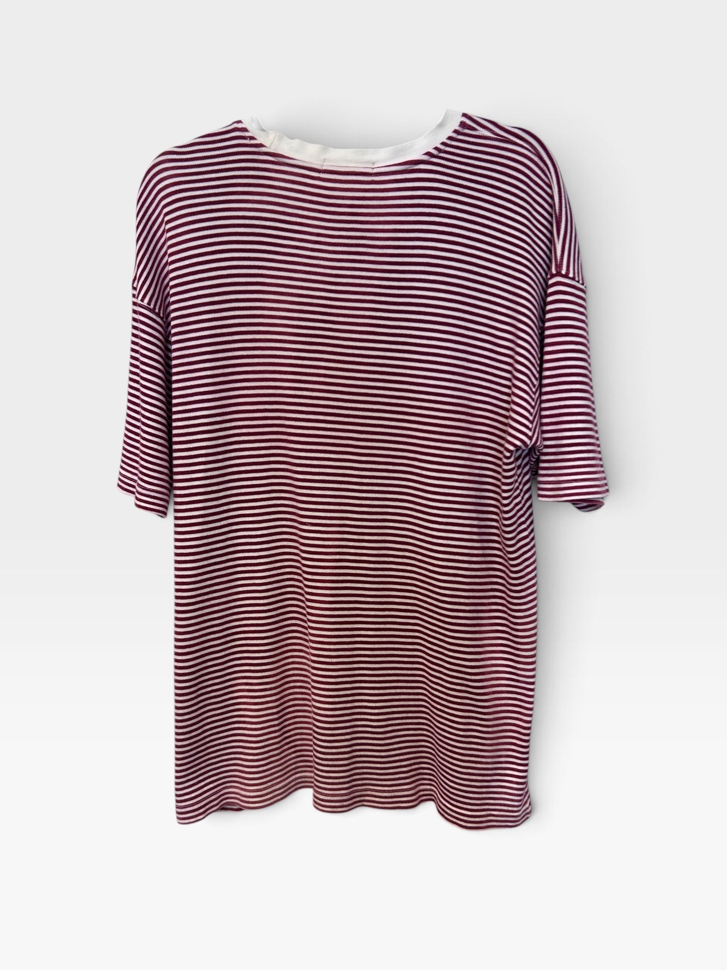 Vintage Yves Saint Laurent Striped Cotton T-Shirt| Late 1990s