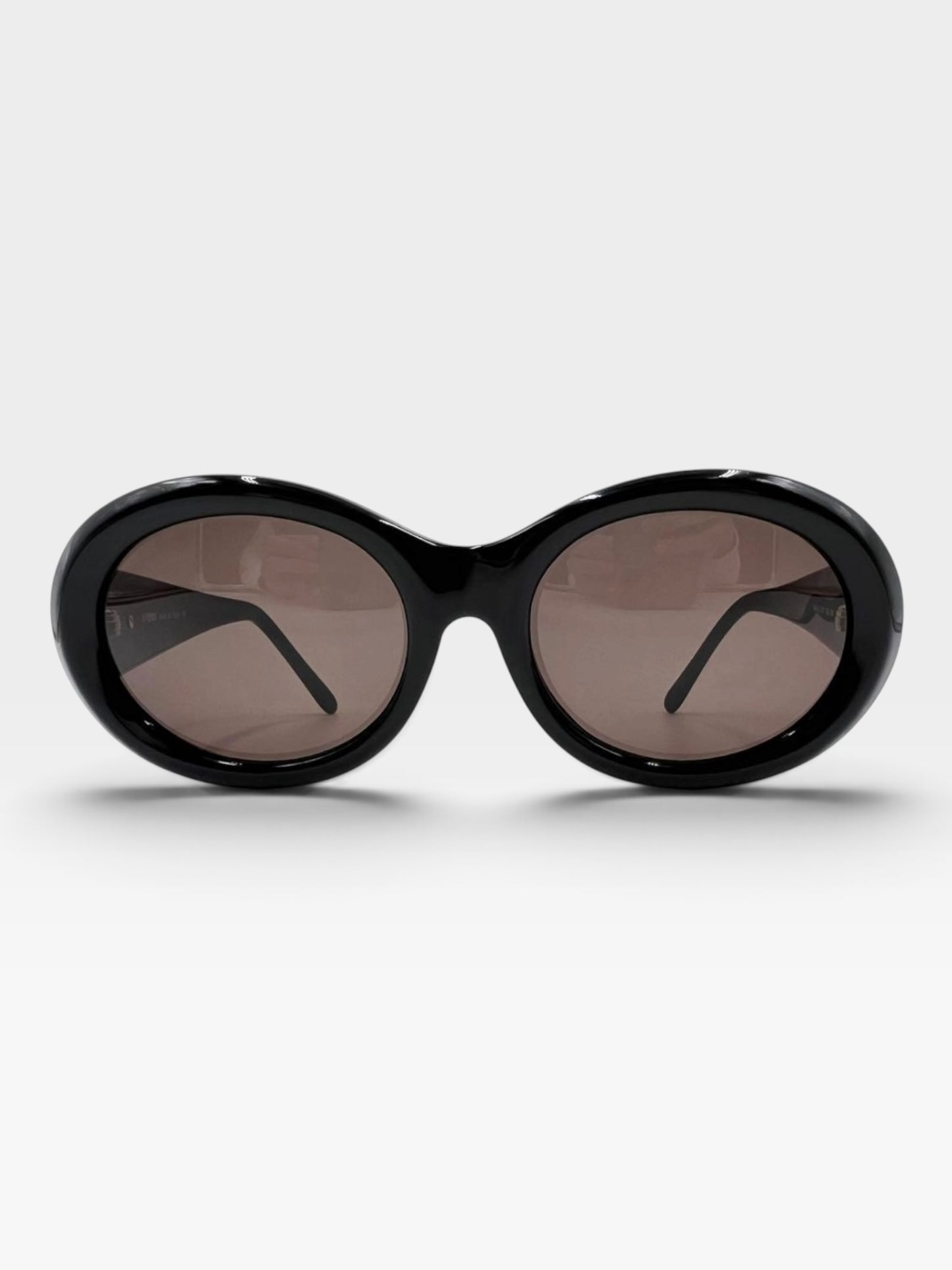 Vintage Fendi Black Oval Sunglasses| 1990s