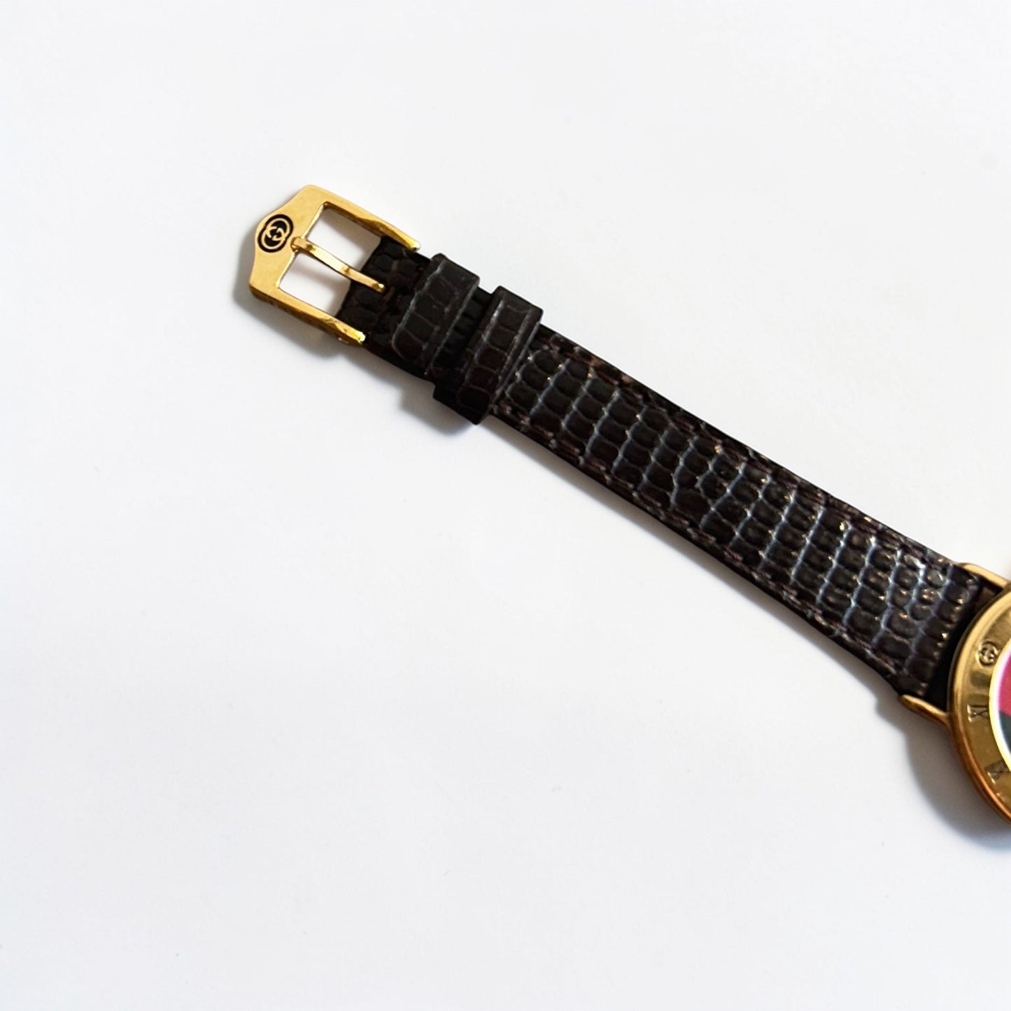 Rare Vintage Gucci Web Dial Watch|1980