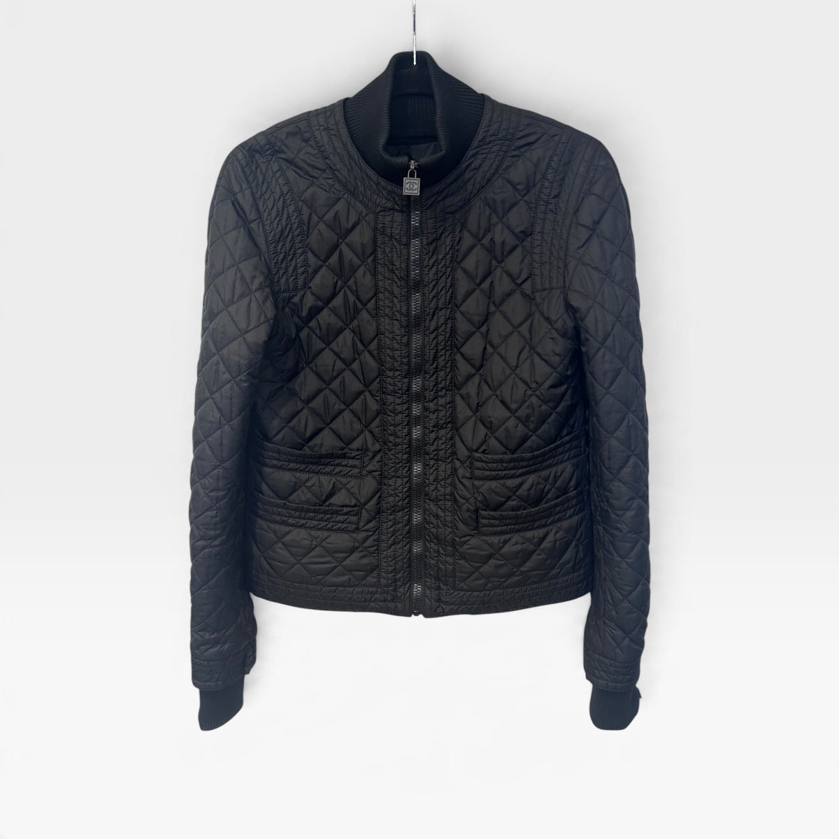 Vintage Chanel Black Quilted Jacket | Fall 2005