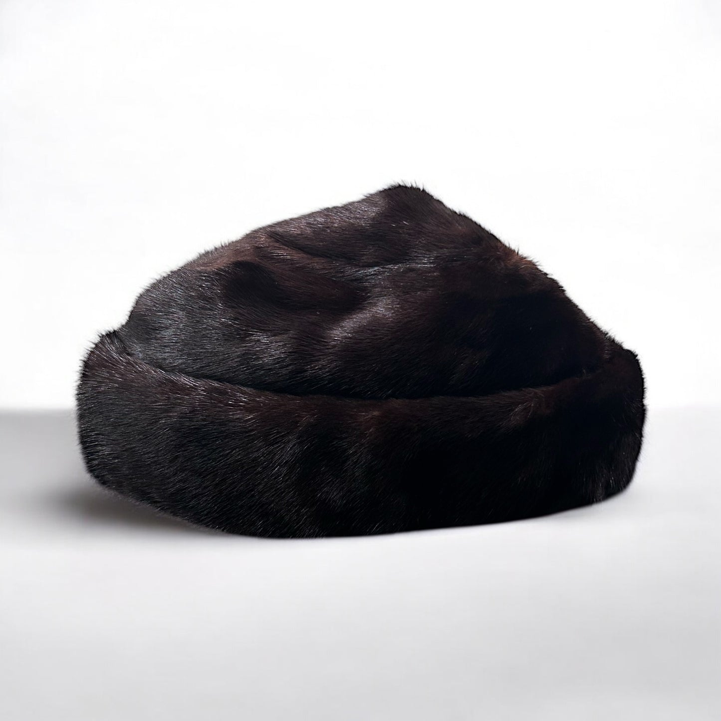 Vintage Brown Fur Hat