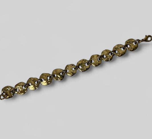 Vintage hammered bracelet
