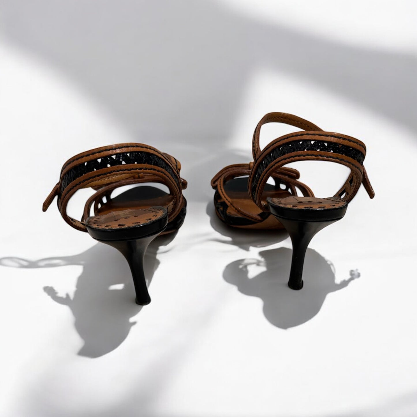 Vintage Prada heeled sandals