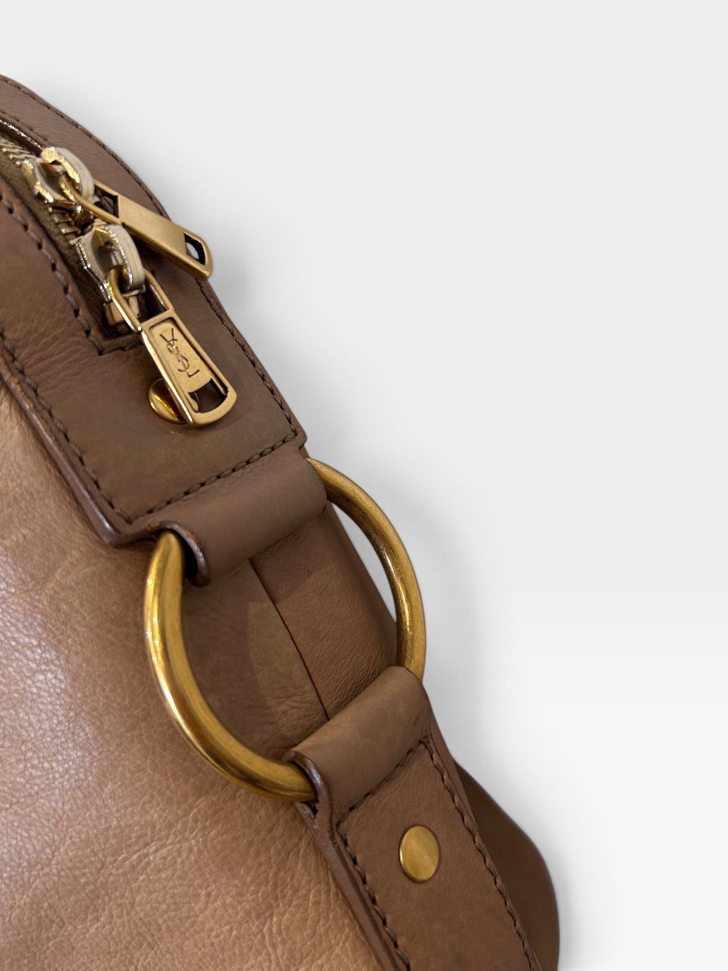 Vintage Yves Saint Laurent Muse Leather Shoulder Bag |Early 2000s