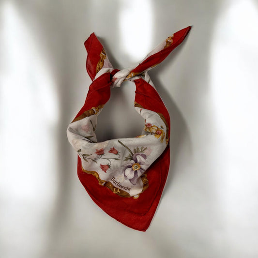 Vintage Burberry Handkerchief