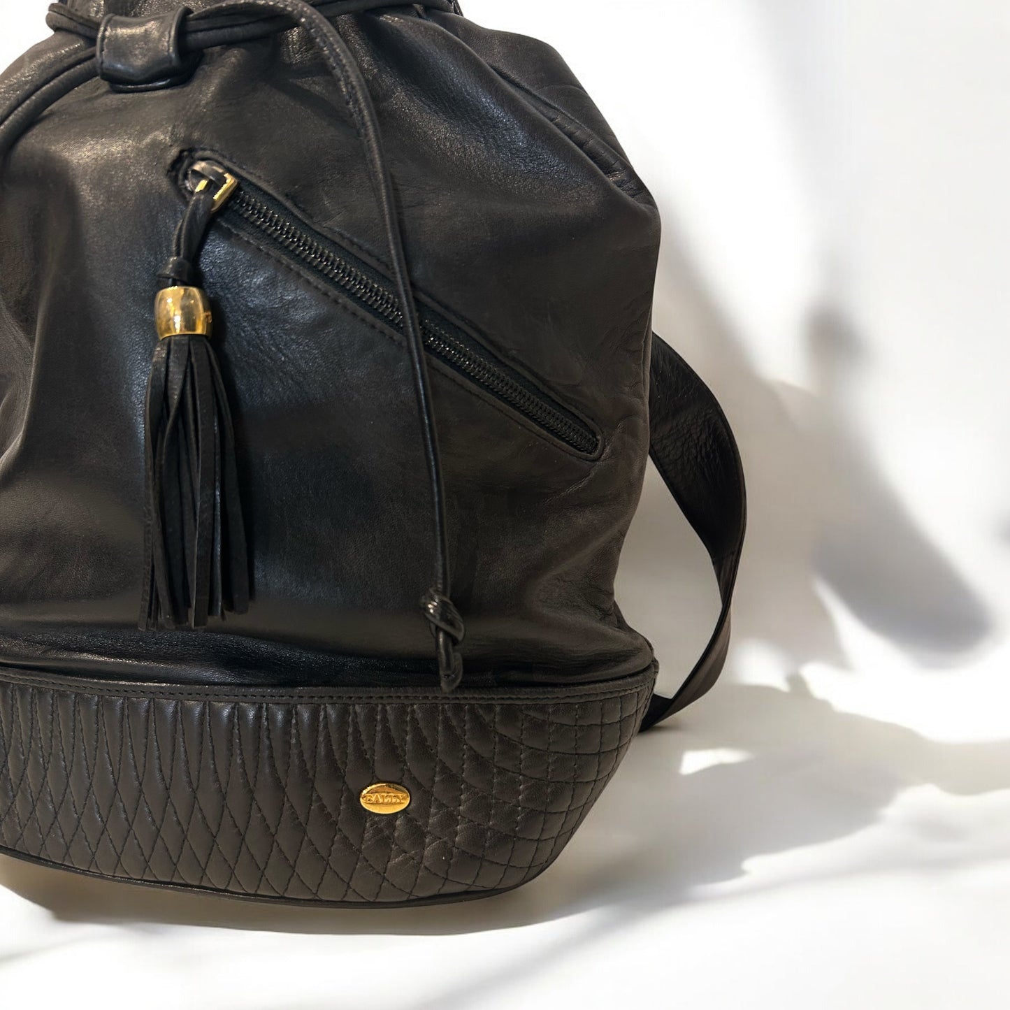 Vintage Bally Drawstring bag