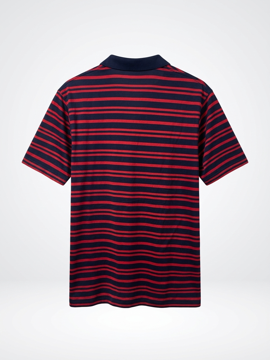 Vintage Polo Golf Ralph Lauren Striped Cotton Polo Shirt | Late 90s–Early 2000s