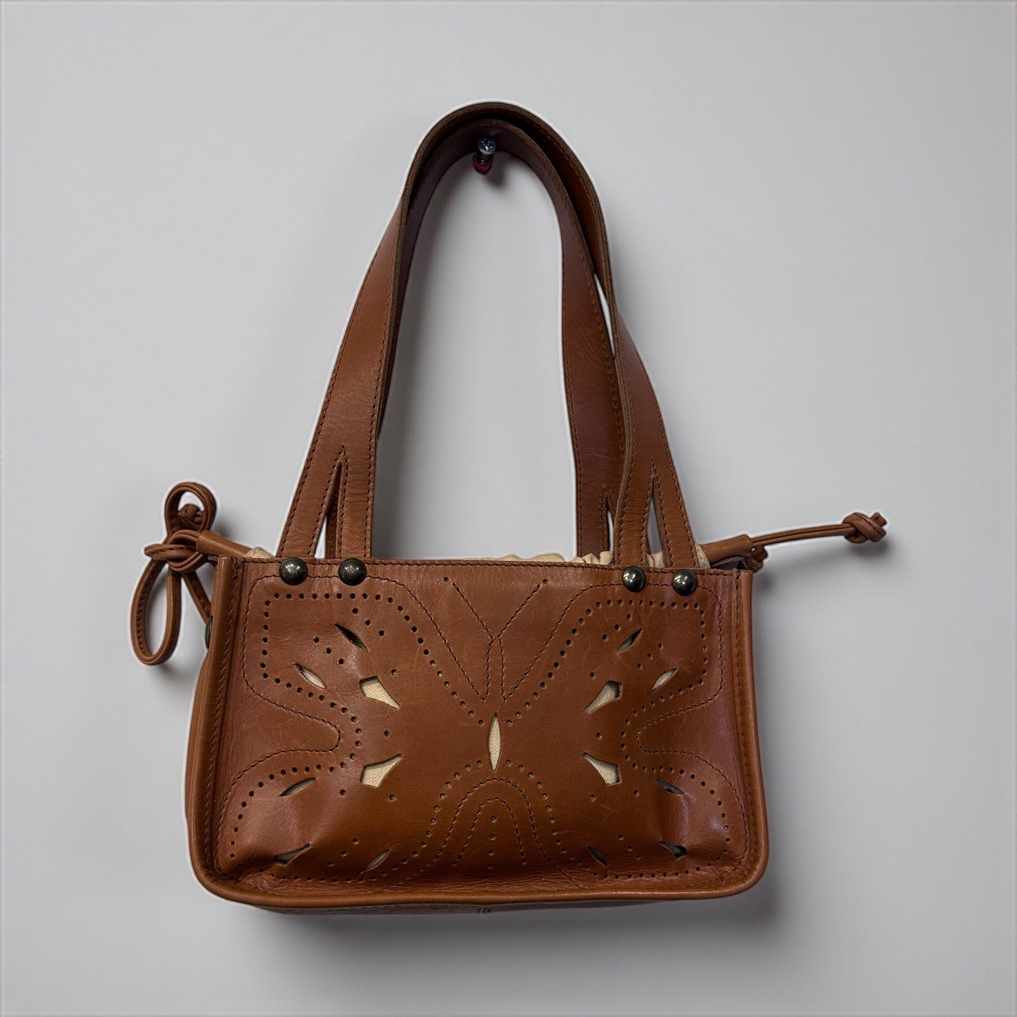 Dolce & Gabbana Vintage Leather Shoulder Bag – Early 2000s