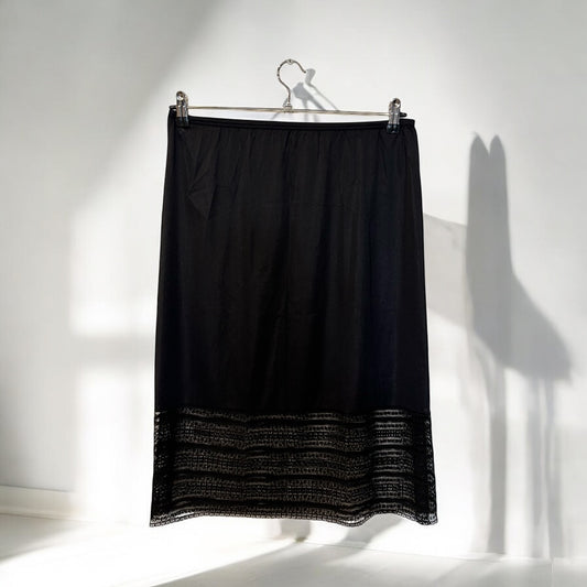 Vintage nylon&Lace skirt