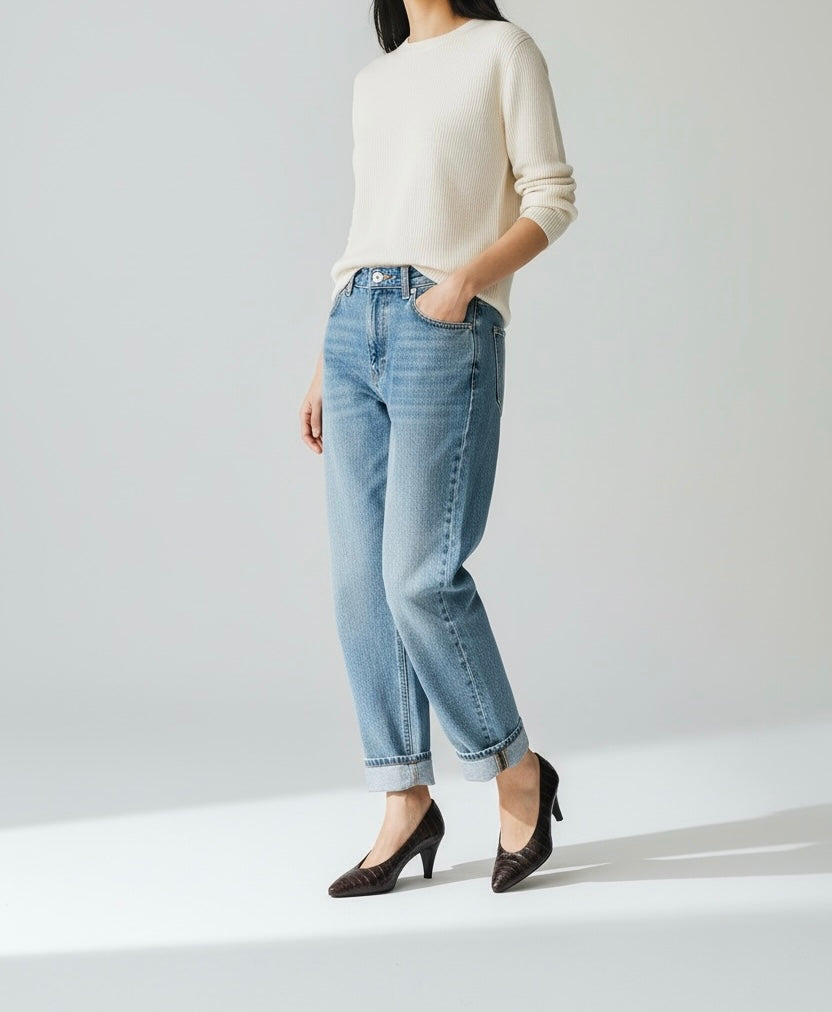 Vintage Prada Milano Croc-Embossed Leather Kitten Heel Pumps |Early 2000s