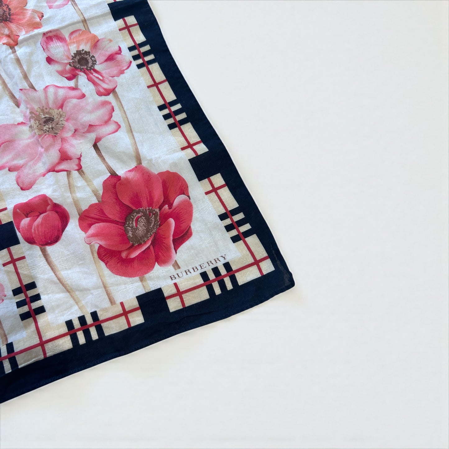 Vintage Burberry Handkerchief