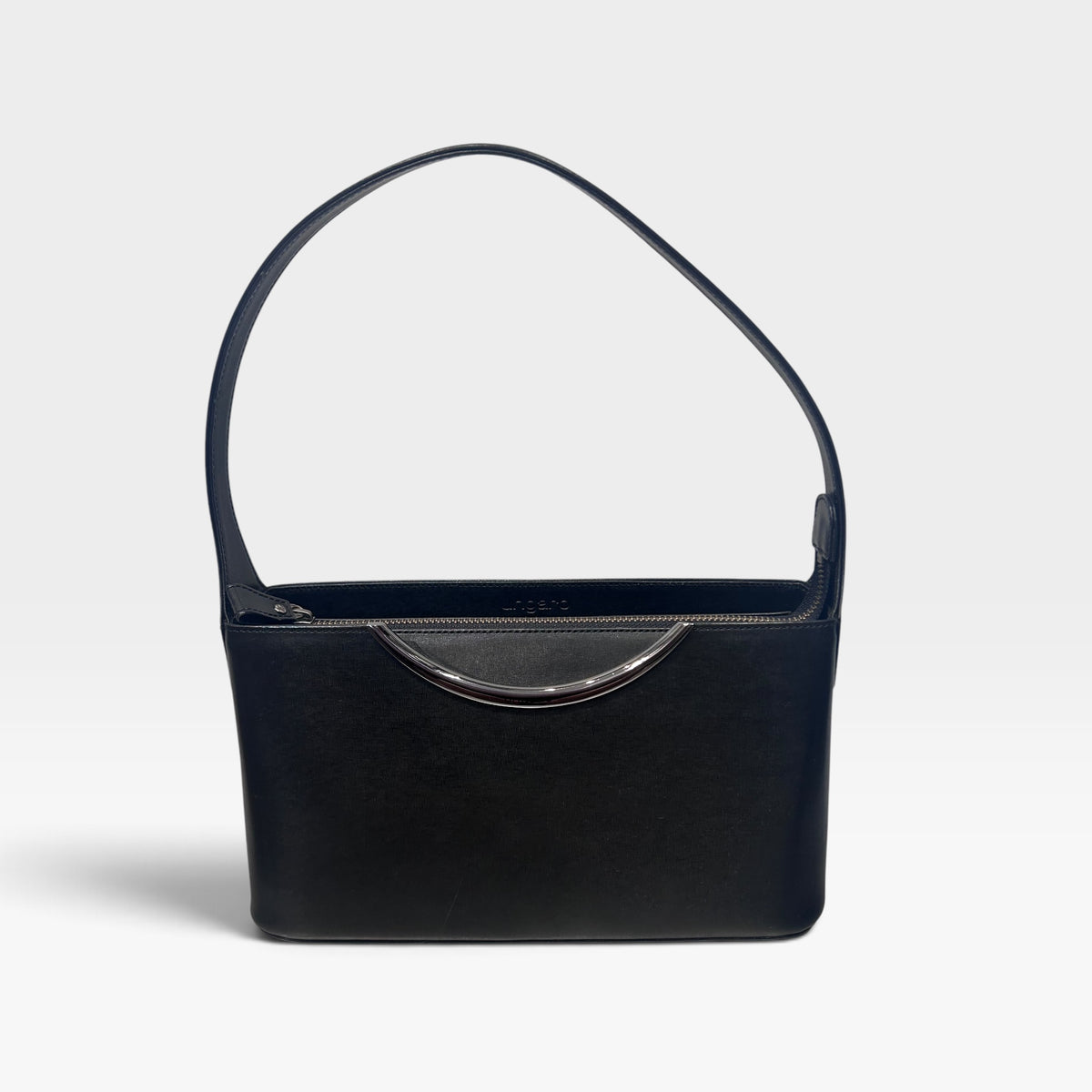 Vintage Ungaro Paris Black Shoulder Bag | Early 2000s