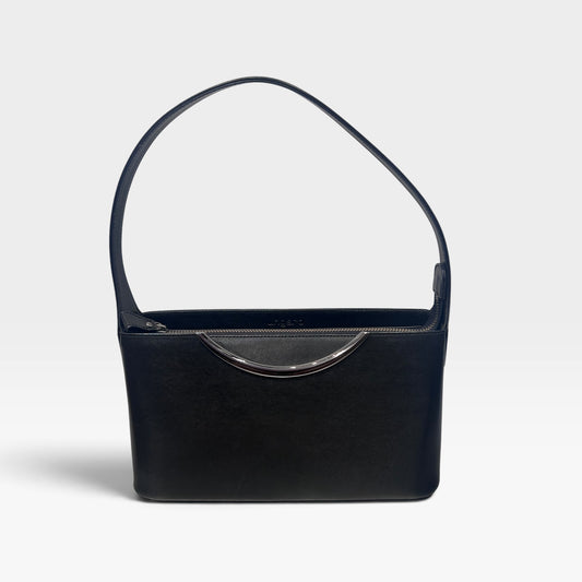 Vintage Ungaro Paris Black Shoulder Bag | Early 2000s