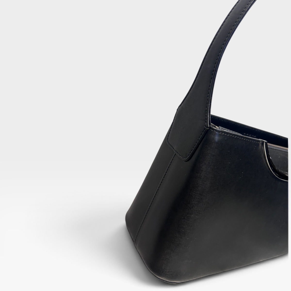 Vintage Ungaro Paris Black Shoulder Bag | Early 2000s