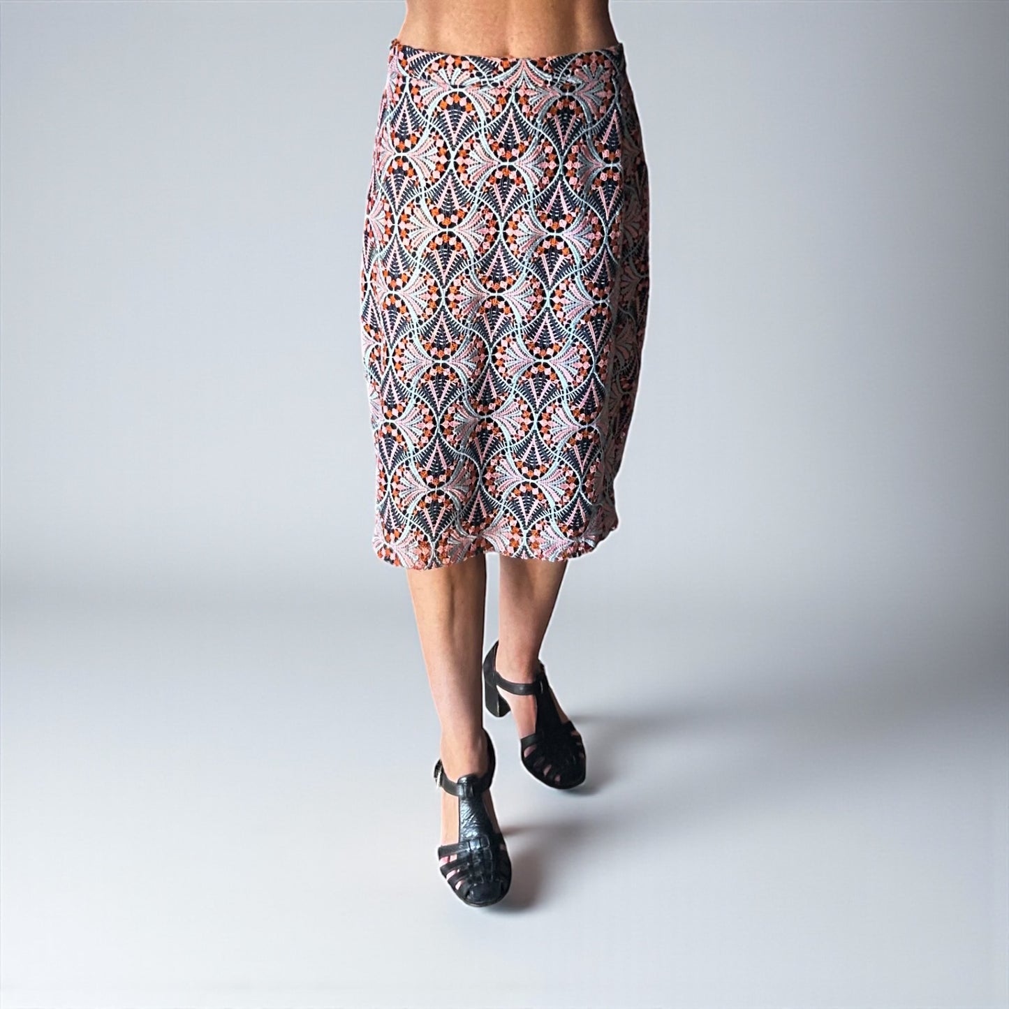 Moulinette Soeurs Embroidered Skirt