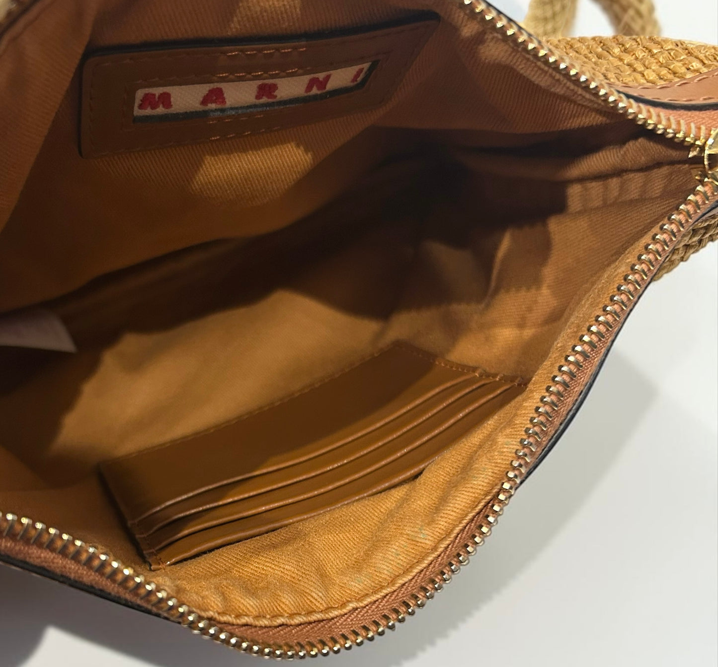 Marni Raffia Rope Crossbody Bag